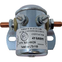 Lamar X61-0028 Contactor / Solenoid Continuous 14V