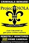 Please click here to have your existing crime camera transferred to a new ProjectNOLA cloud server for only $10/month.  Thanks for allowing us the continued opportunity to help make your neighborhood a safer place to live, work and visit!