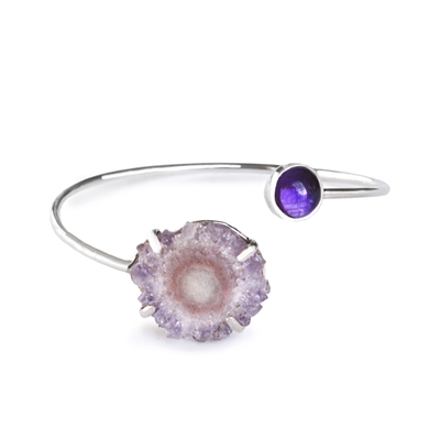 Amethyst Geode Bracelet