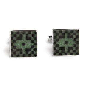 Snake Inlay Cufflinks