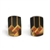 Rectangle Tiger Eye Cathedral Inlay Cufflinks