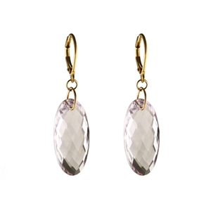 Elegant Faceted Drop Earrings in Gold Filled + MORE COLORS