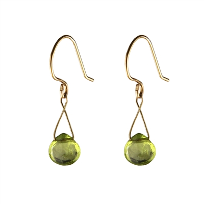 Twinkling Briolette Earrings in Gold Filled + MORE COLORS