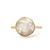 Carved Face Mother of Pearl 14k Gold Filled Ring