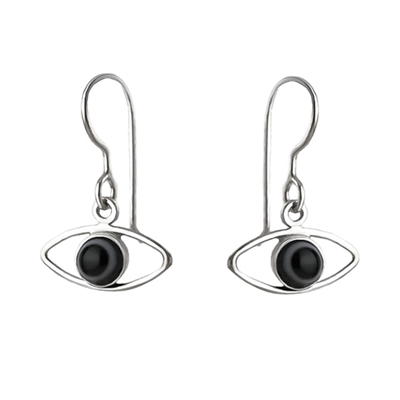 Eye Agate Earrings