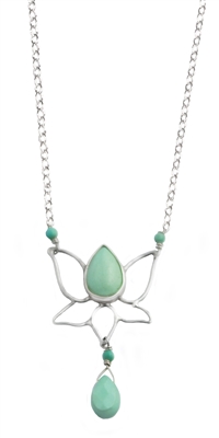 Lotus Flower Necklace + More Colors