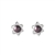 Tiny Flower Gemstone Stud Earrings + MORE COLORS
