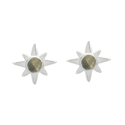 Tiny Star and Gemstone Stud Earrings + MORE COLORS