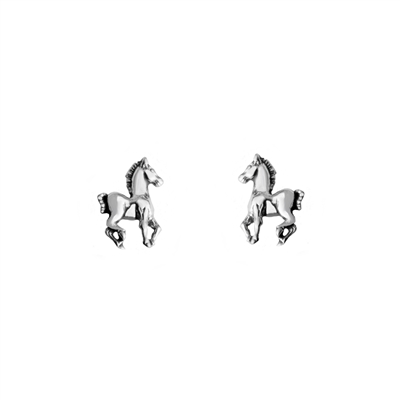 Tiny Horse Post Earrings