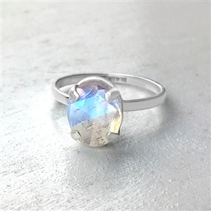 Rose Cut Ring in Sterling Silver  + More Colors