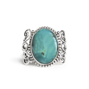 Boho Ring in Turquoise