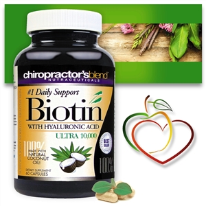 <strong>New!! Biotin Ultra 10,000 - #1 Daily Support <strong><br> with Pure Coconut Oil </strong><br><br>Subscribe-To-Save-More