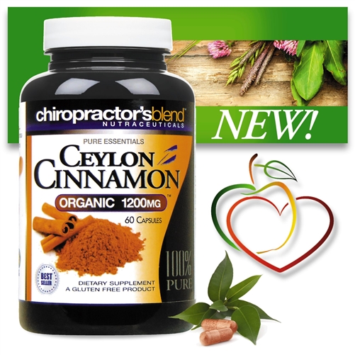 <strong>New!! Pure Organic Ceylon Cinnamon<br><i>Ultra Strength 1200mg per serving </strong><br></i> <br>Subscribe-To-Save-More
