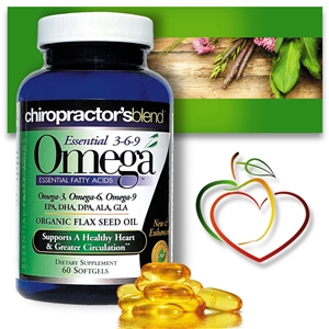 Essential 3-6-9 Omega Blend<br>with EPA, DHA, DPA, ALA and GLA