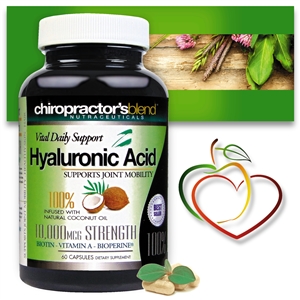 <strong>New!! Hyaluronic Acid with Vitamin A!<strong><i><br>with Pure Coconut Oil </strong><br>