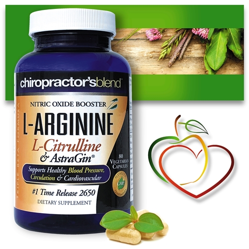 L-Arginine L-Citruline and AstraginÂ®<br>Supports Healthy Blood Pressure<br>Circulation & Cardiovascular