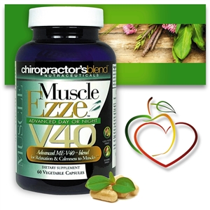 <strong>"The Original" Muscle Ezze V40 Advanced!</strong><br><i> Day or Night Muscle Relaxation Support Formula<br>Subscribe-To-Save-More</i>