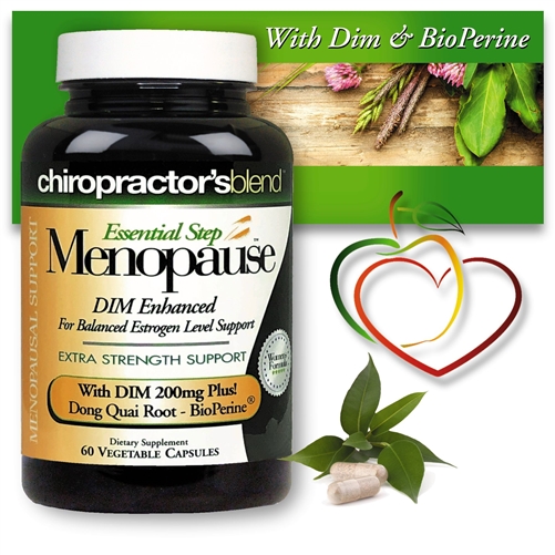 <strong>Essential Step Menopause-Dim 200 Advanced </strong><br>New & Enhanced! All Natural Menopausal Support </strong><br><i>With a unique blend of herbs and botanicals!<br> Subscribe-To-Save-More</i>