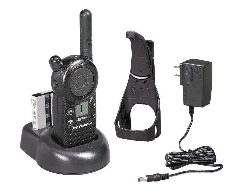 Motorola CLS1110 6 Pack with Headsets and Multi-Unit Charger