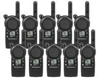 Motorola CLS1410 Two Way Radio 10 Pack