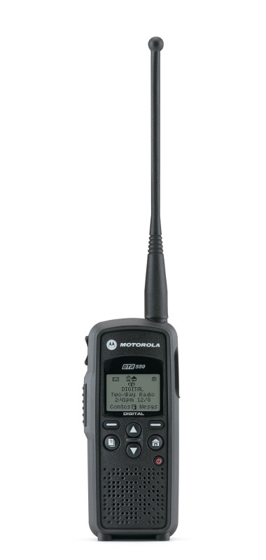 Motorola DTR550, Digital Two way Radio, Walkie Talkie
