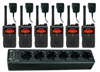 EVX-S24 Digital Portable Combo Pack - 6 Radios, 6 Speaker Mics, & 6-Bank Charger