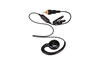 Motorola HKLN4437A CLP Short Cord Swivel Earpiece with Inline PTT