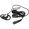 PMLN5001 D-Shell Earpiece With Microphone and PTT