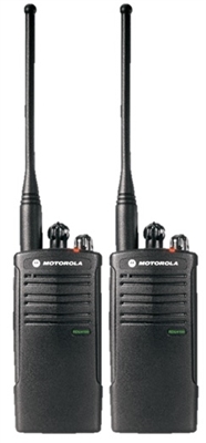 Motorola RDU4100 2 Pack Two Way Radio Bundle