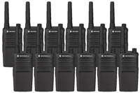 Motorola RMU2040 12 Pack UHF Two Way Radio Bundle