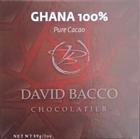 100% GHANA PURE CACAO BITTERSWEET CHOCOLATE