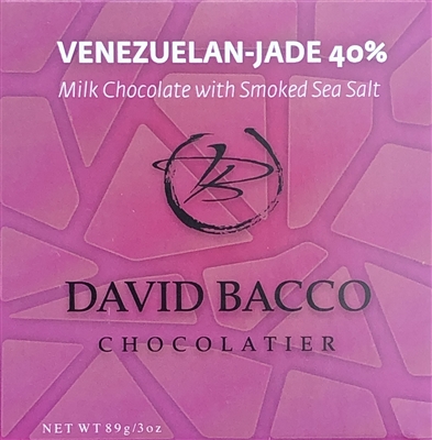 VENEZUELAN JADE 40%  - w . SMOKED SEA SALT