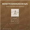 64% NOISETTE MADAGASCAR - DARK CHOCOLATE W/HAZELNUTS