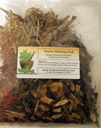 Tendon Warming Herbal Soak to Increase Local Circulation