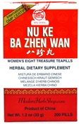 Nu Ke Ba Zhen Wan | Women's Eight Treasure Teapills
