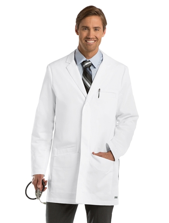 Barco Grey's Anatomyâ„¢ - Men's Classic-Fit 6-Pocket 35" Lab Coat. 0917