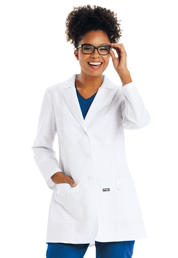 Grey's Anatomyâ„¢ - Women's 31.5" 2-Pocket Fitted Lab Coat. 7446