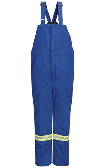 Bulwark - Deluxe Insulated Bib Overall with Reflective Trim. BNNT