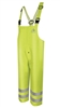 Bulwark - Hi-Visibility Flame-Resistant Rain Bib Overall. BXN4