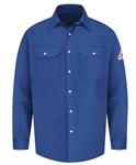 Bulwark - Flame-Resistant Snap-Front Deluxe Uniform Shirt. SES2