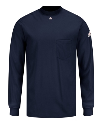 Bulwark - Flame-Resistant Long-Sleeve Tagless T-Shirt. SET2