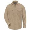 Bulwark - Flame-Resistant 4.5 oz Snap-Front Uniform Shirt. SNS2