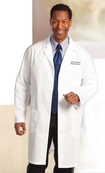 Fashion Seal - Men's 39" Staff Length Lab Coat. 412