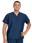 Fashion Seal - Unisex Navy FP Fashion Scrub Shirt - TALL. 78794