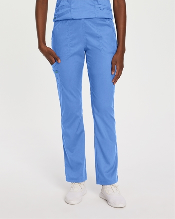 Landau - ProFlex Women's Straight-Leg Cargo Scrub Pants. 2042