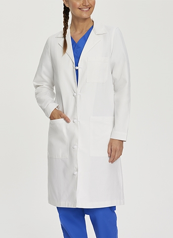 Landau - Women's 3-Pocket Full-Length Lab Coat. 3172