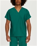 Landau - Scrub Zone Unisex Tuckable V-Neck Scrub Top. LT102