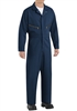 Red Kap - Men's Zip-Front Navy Cotton Coverall. CC18NV