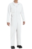 Red Kap - Men'sTwill Action-Back White Coverall. CT10WH