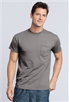 Gildan - DryBlend 50 Cotton/50 Poly Pocket T-Shirt. 8300